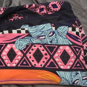 Lularoe Mummy Halloween Leggings